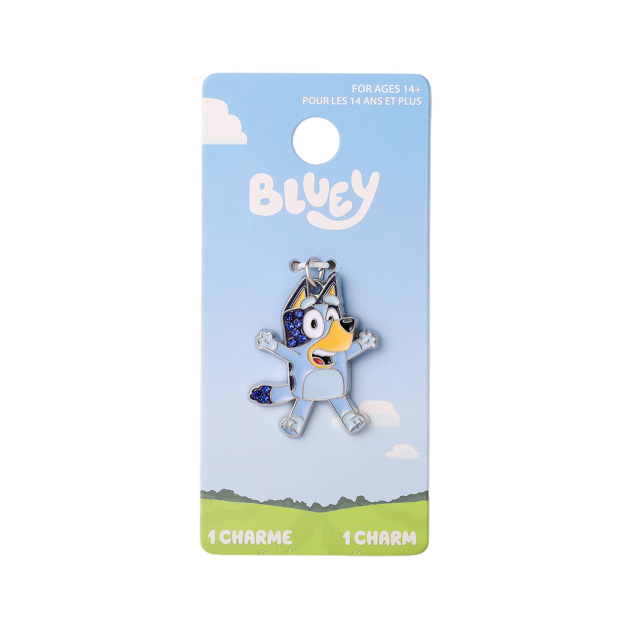 Bluey Bling Charm